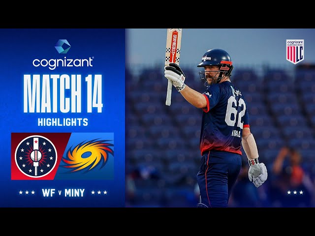Cognizant Major League Cricket Game 14 Highlights | Washington Freedom vs MI New York