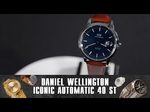 Daniel Wellington Iconic Automatic St Mawes Arctic Enamel DW00100755. Огляд\Review by secunda.com.ua
