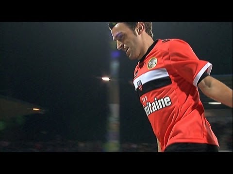 Goal Yann JOUFFRE (8') - FC Lorient - Stade Brestois 29 (4-0) / 2012-13