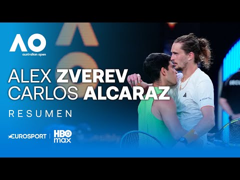 Carlos Alcaraz vs Alexander Zverev | HIGHLIGHTS Y RESUMEN | Open de Australia 2026 | Semifinales
