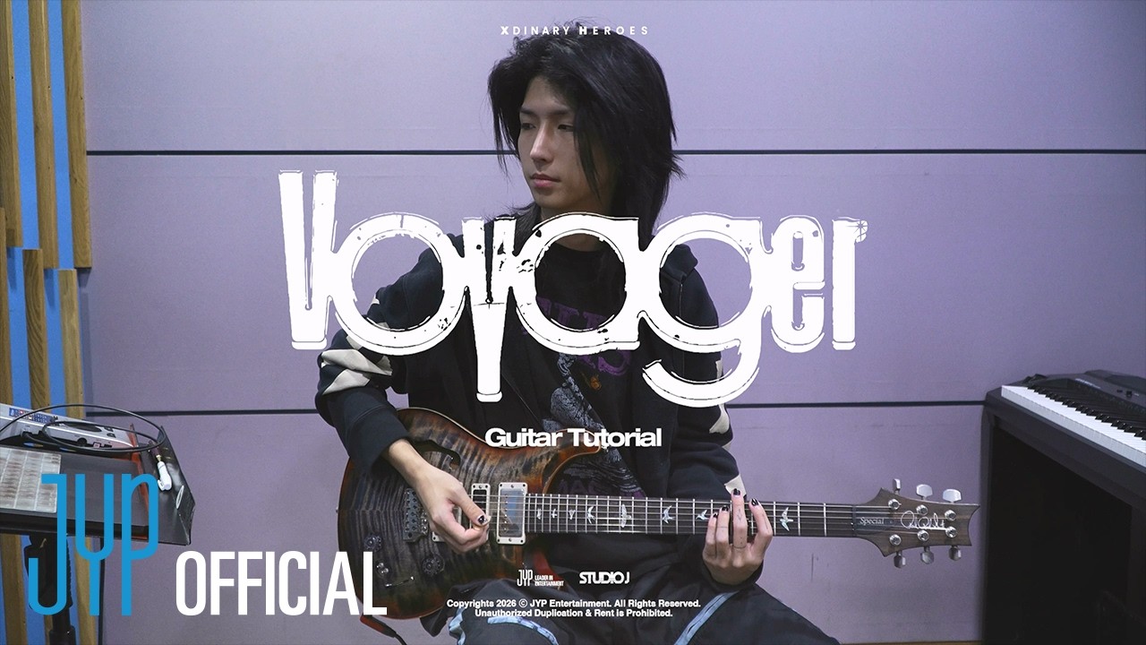 Xdinary Heroes "Voyager" Guitar Tutorial