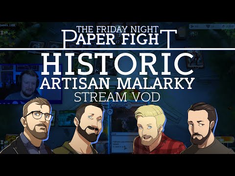 Historic Artisan Malarky || Friday Night Paper Fight