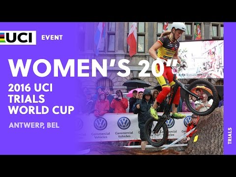 Women's 20" Final - 2016 UCI Trials World Cup / Antwerp (Belgium)