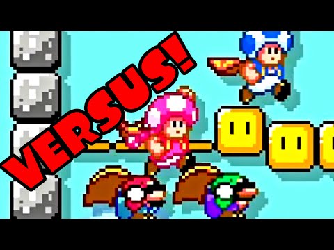 Super Mario Maker 2 Versus Multiplayer Road to Pink S+ #91