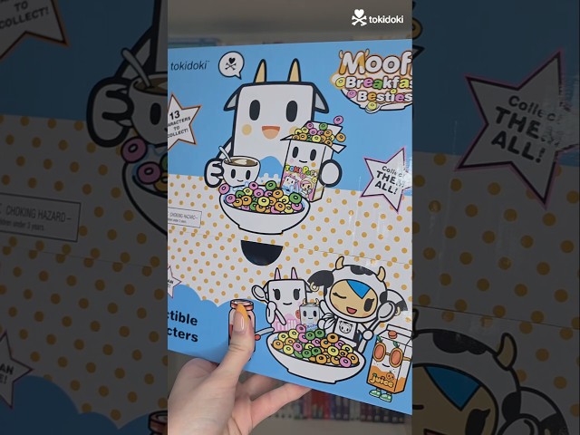 Vídeo relacionado con Tokidoki Moofia Breakfast Besties Collectable Charms, cápsula sorpresa con personajes temáticos de desayuno