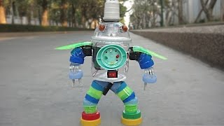 DIY Plastic Bottle Robot Toy for kids | Crafts ideas