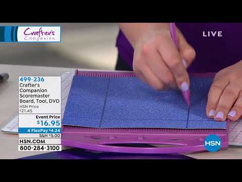 Crafter's Companion Scoremaster Board, Tool and DVD