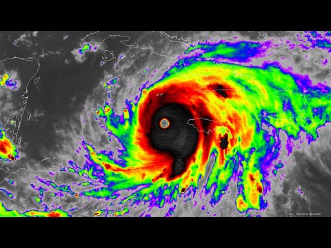 Infrared Satellite Animation of Major Hurricane Ivan (2004)
