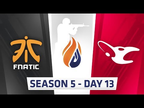 ECS Season 5 Day 13 - Fnatic vs Mouse Sports - Cobblestone