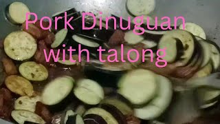 Pork dinuguan with talong