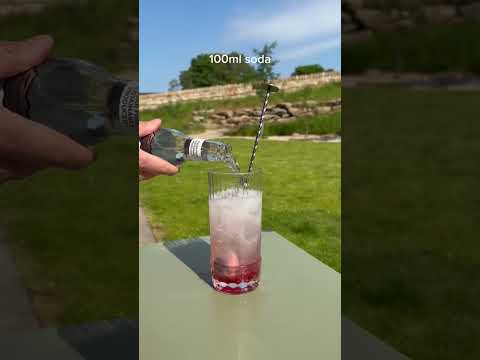 Raspberry Collins Cocktail | Ad Gefrin