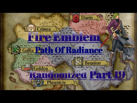Fire Emblem Path Of Radiance Randomized Part 19: So Much Sand...And Items!