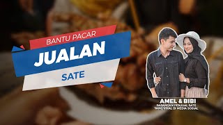 Pasangan Inspiratif, Awal Mula Video Viral Gadis Cantik Bantu Pacar Jual Sate