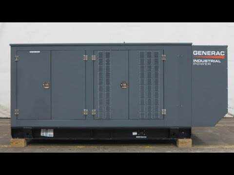 Generac MG200 - 200 kW natural gas generator, EPA certified engine, 136 Hrs, Yr 2014 - CSDG # 2808