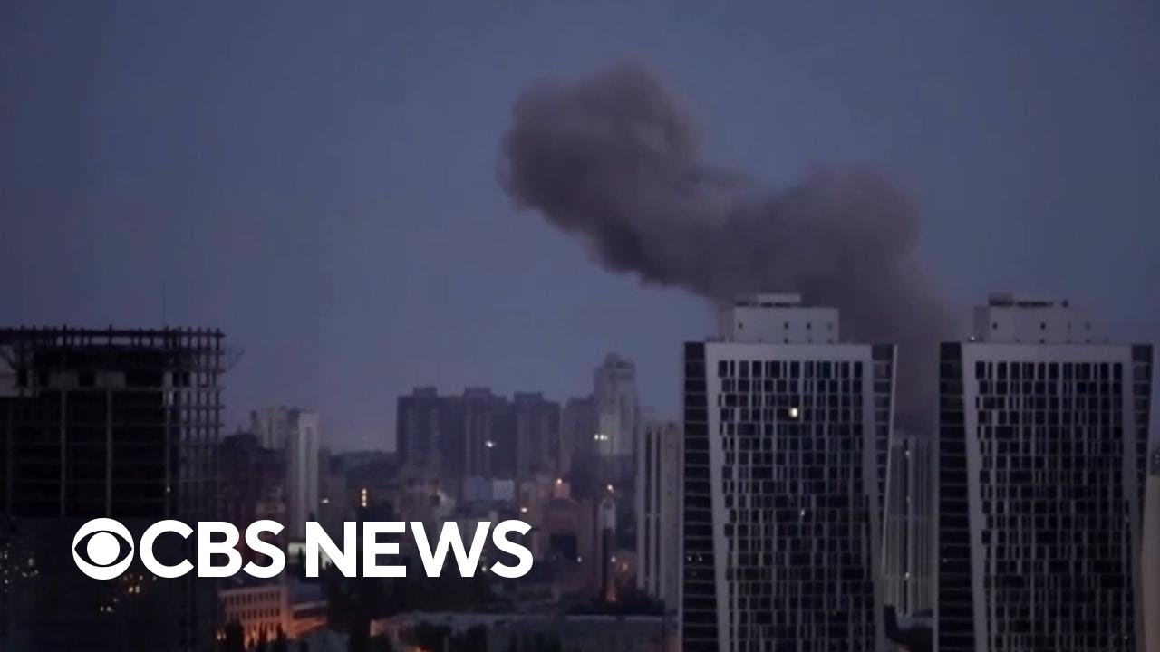 Ukraine's Kyiv rocked by Russian drone, missile strikes
