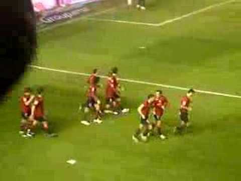 gol de patxi puñal Osasuna 1 - Valencia 1 (06-07)