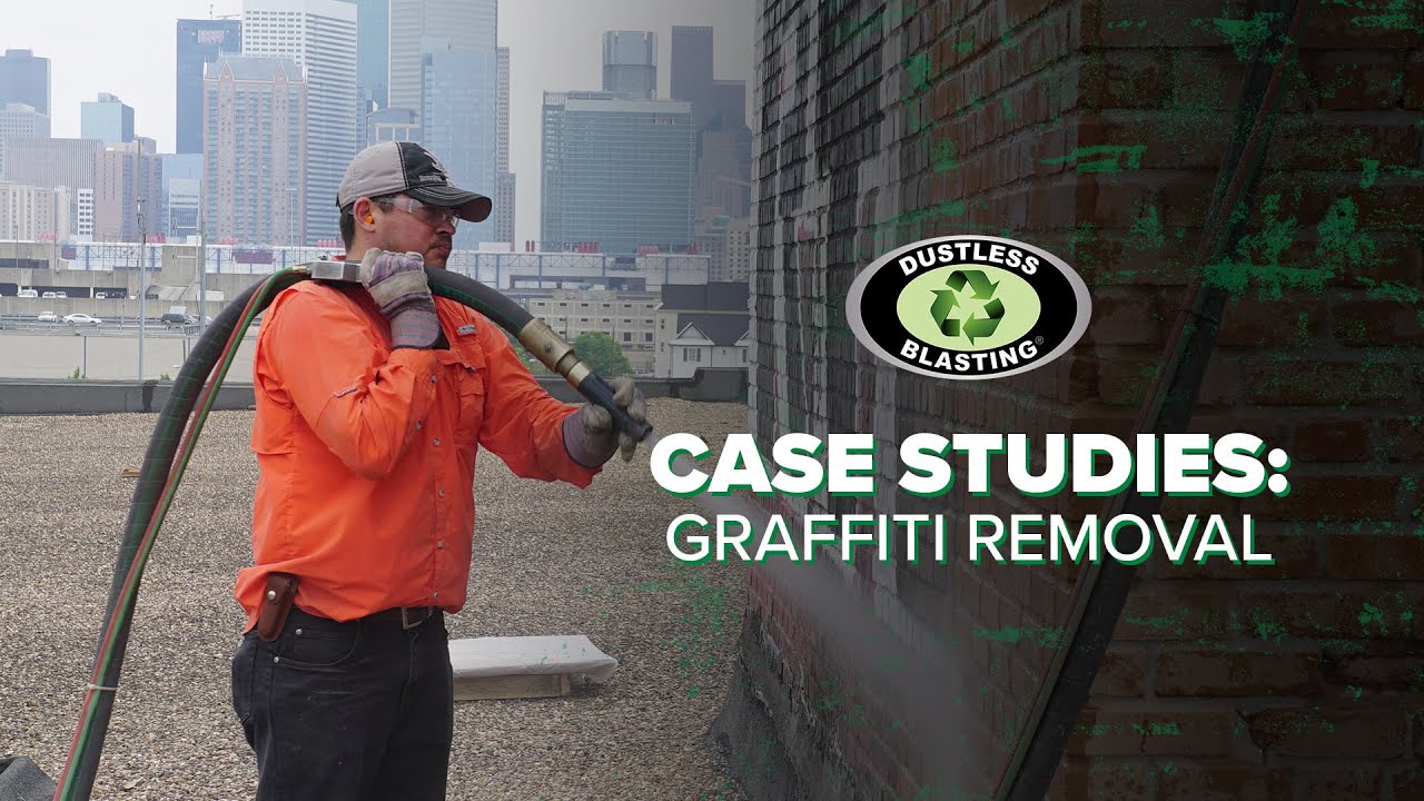 Dustless Blasting Case Studies: Graffiti Removal