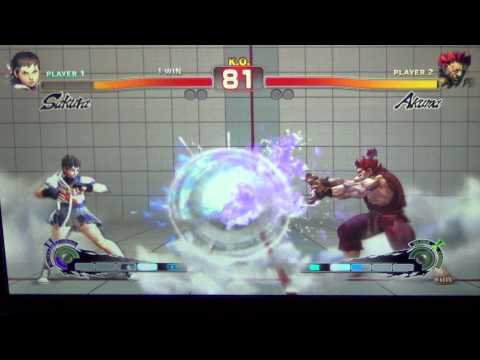 WNF Street Fighter 4 AE OFC Legend (Sakura) vs Red Dragon IV (Akuma)