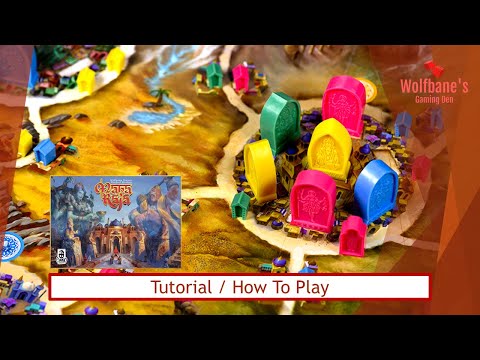 Maharaja  [Board Game] - Tutorial / How To Play with Examples