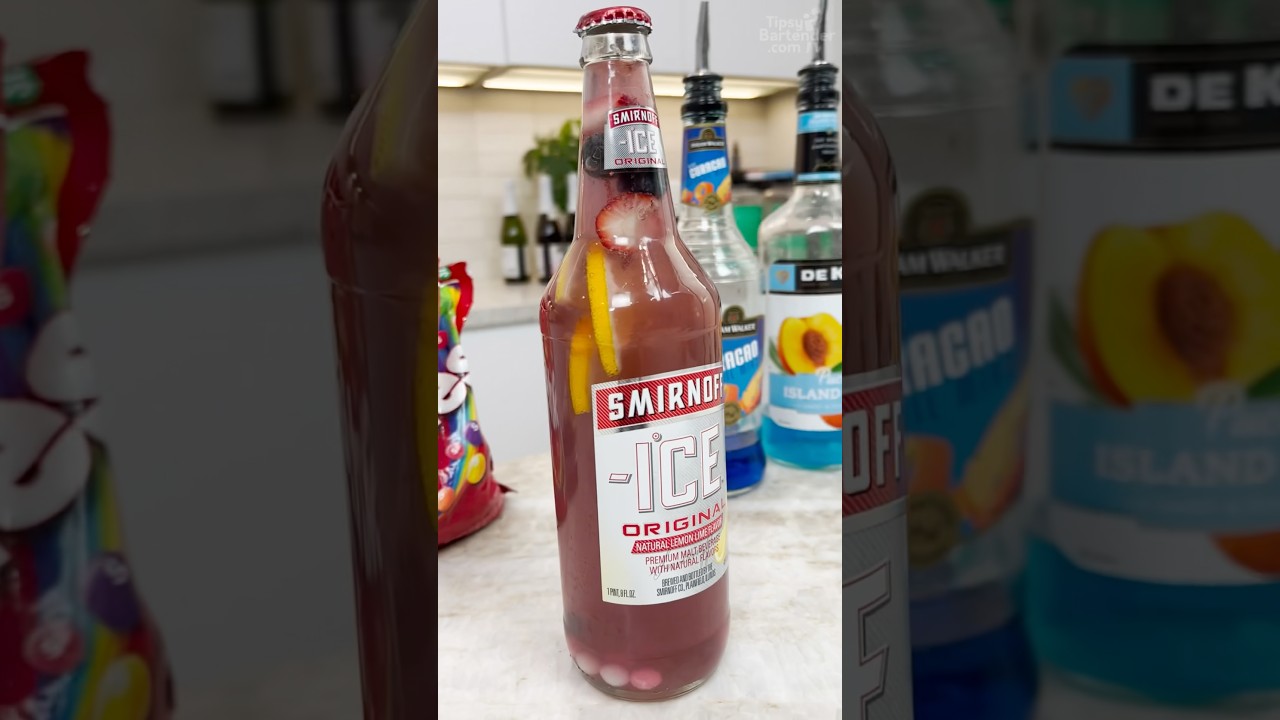 Loaded Purple Smirnoff Ice #cocktail