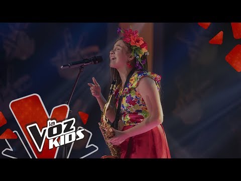 Camila sings Carmen de Bolívar - Blind Auditions | The Voice Kids Colombia 2019