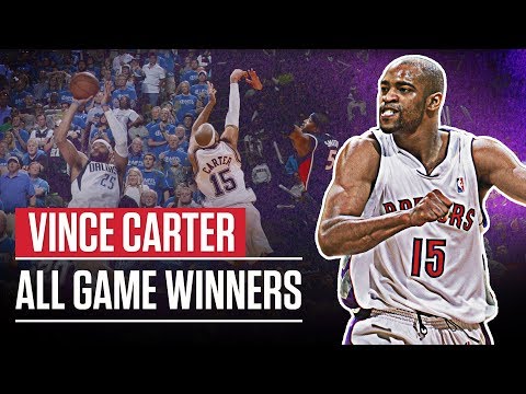 Vince Carter ALL Game Winners (1999 - 2018)
