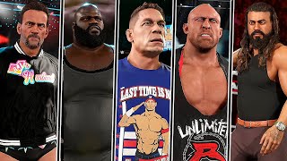 WWE 2K25 vs MODS – Entrance Comparison (Official vs Mods)!
