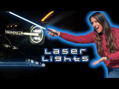 Laser Fog Lights Upgrade for 2021+ Ford Bronco | Oracle Laser Fogs Installation, Review, & Demo