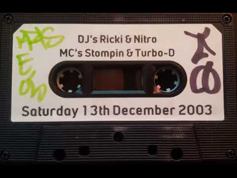 Saturday 13th December 2003 DJs Ricki & Nitro MCs Stompin & Turbo D Side B