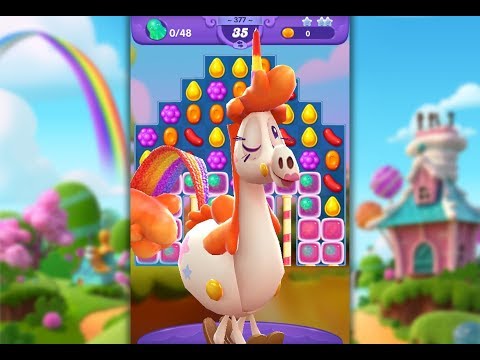 Candy Crush Friends Saga Level 377 (3 stars, No boosters)