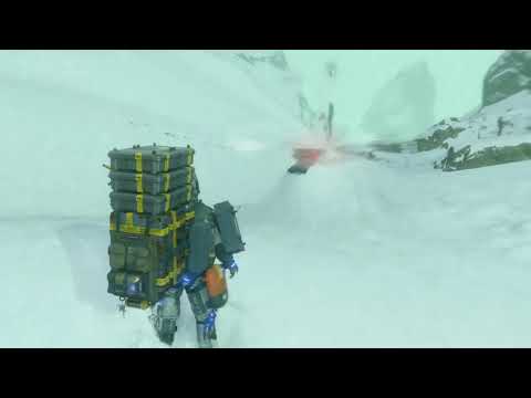 [Death Stranding] Porter NPC gets hunted and eaten by a BT Causing a Voidout