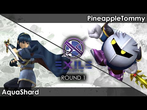 Project M: AquaShard (Marth/Snake) V SMT | PineappleTommy (Meta Knight) - Exile 133 SSBPM