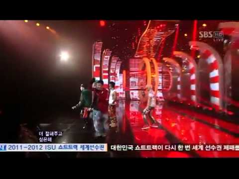 120311 BIGBANG _ BAD BOY comeback stage inkigayo [HD]