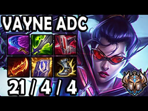 Vayne vs Kaisa ( 59% WIN RATE ) ADC - EUW Challenger Patch 11.20 ✅