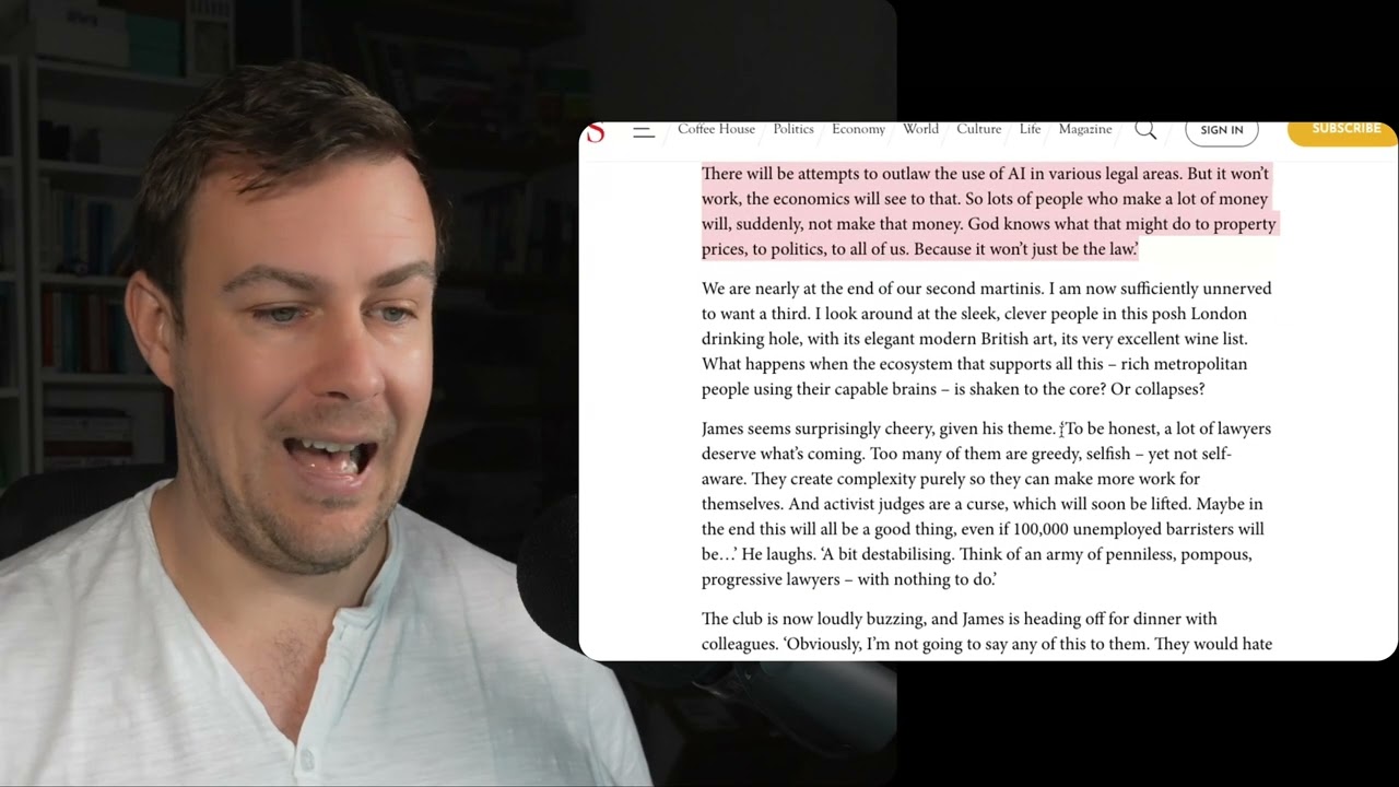 A Senior Lawyer's Warning to Anyone Studying Law