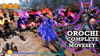 Warriors Orochi 4 Ultimate - Orochi Complete Moveset