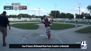 2017 T&C 8u State Baseball Championship Game 1- Monticello vs Frankfort