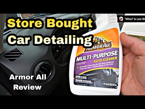 How To Use Armor All  Multi-Purpose Car Care Cleaner | Store Car Detailing Products