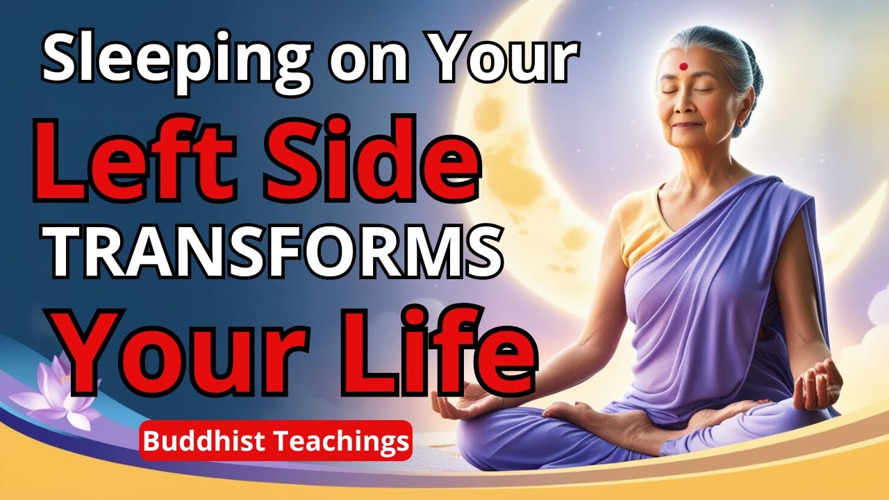 Sleeping on Your Left Side TRANSFORMS Your Life - Buddhist Teachings!