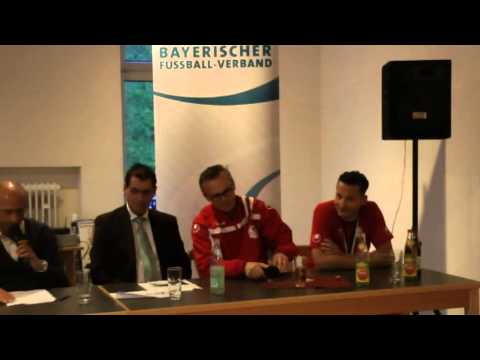 Pressekonferenz nach dem Toto Pokal Finale