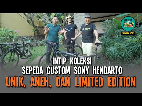 Intip Koleksi Sepeda Custom Sony Hendarto