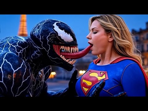 Venom Enters Another Universe and Captures Supergirl 😱🔥