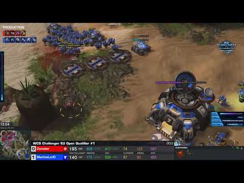 Notre joueur qu'on aime - TvZ - MarineLord vs Zanster