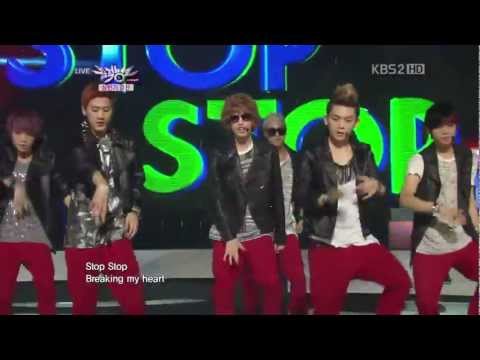 Chunji (Teen Top) getting hit by his clothes