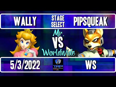 Stage Select 24 Mr. Worldwide: Wally (Peach) Vs. Pipsqueak (Fox) - WS