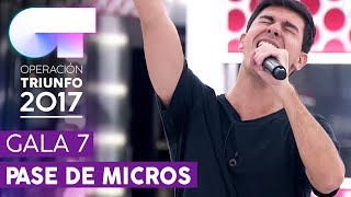 ROCK WITH YOU - Alfred | Segundo pase de micros para la Gala 7 | OT 2017