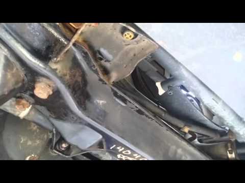 Chevy Tracker Suspension Subframe Replacement