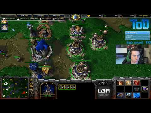 Warcraft III #454 - KnOff Human vs Orc (Terenas Stand)