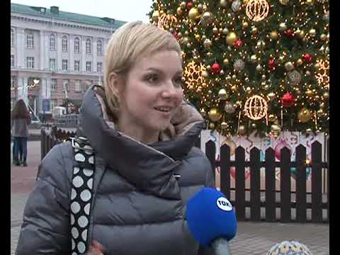 Дед Мороз в самом центре города с радостью исполняет желания маленьких курян