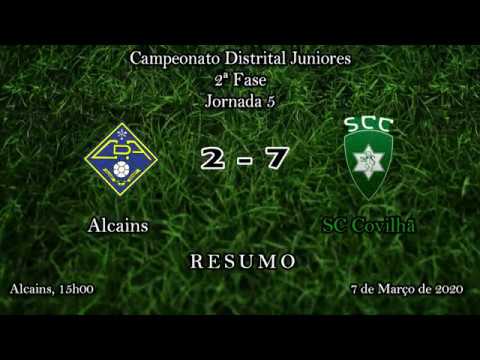 Alcains vs SCC - Juniores - 7 Março 2020